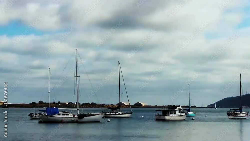 Sail Boat and Cloud Time Lapse Sail Boat and Cloud Time Lapse