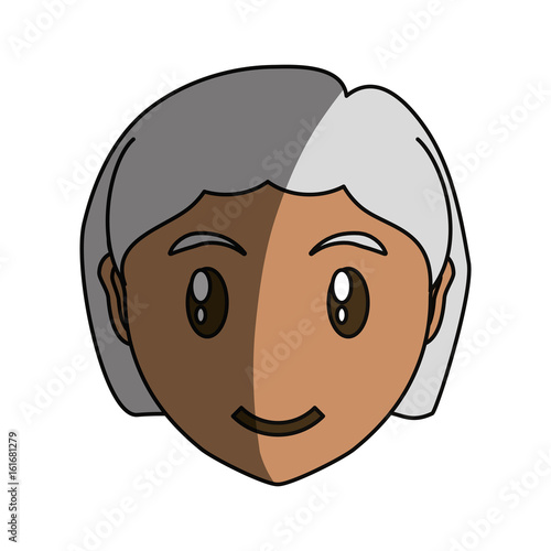 Adult woman cartoon icon vector illustration graphic design