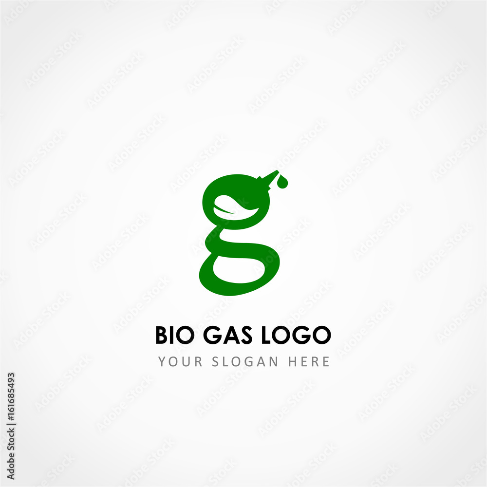 Obraz premium Bio Gas Logo
