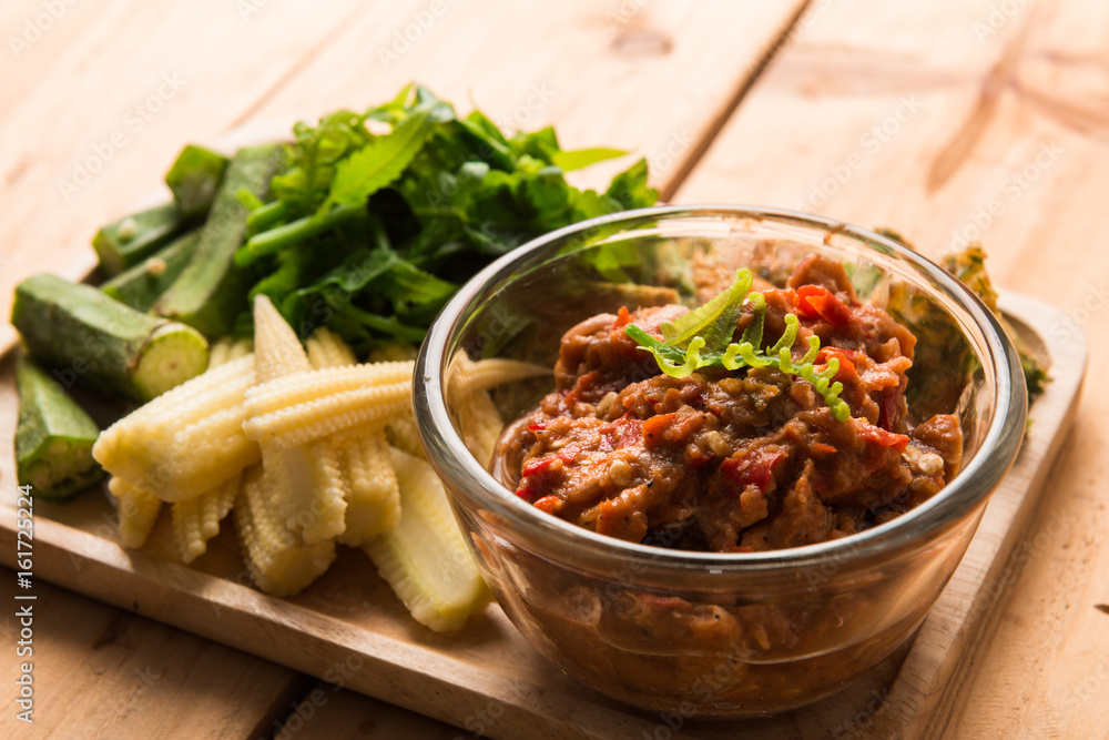 Dip with Dried Shrimp Phuket Style Dip with Dried Shrimp Phuket Style