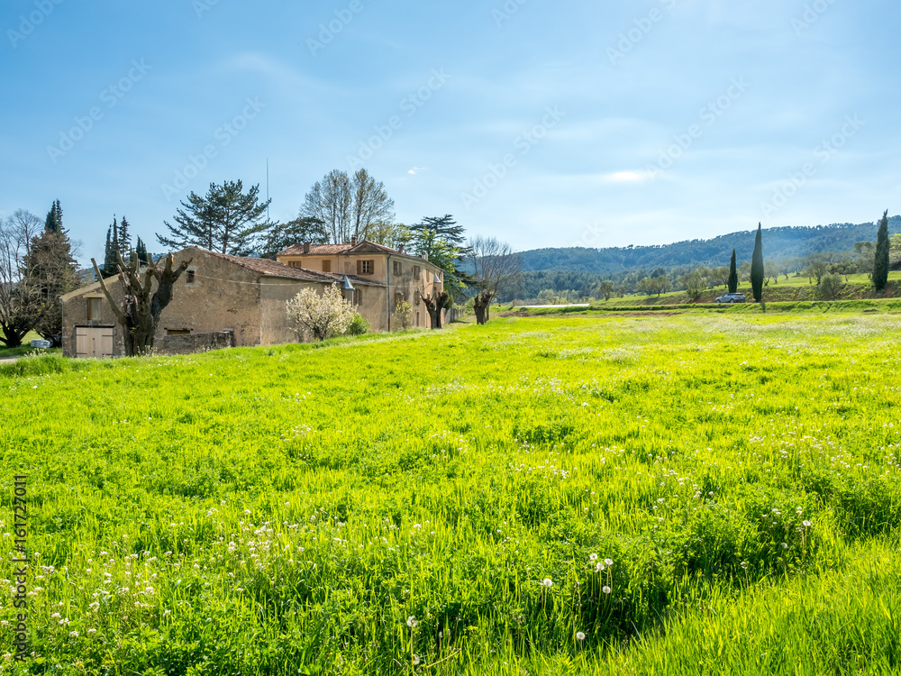 Landscape view of countryside Landscape view of countryside