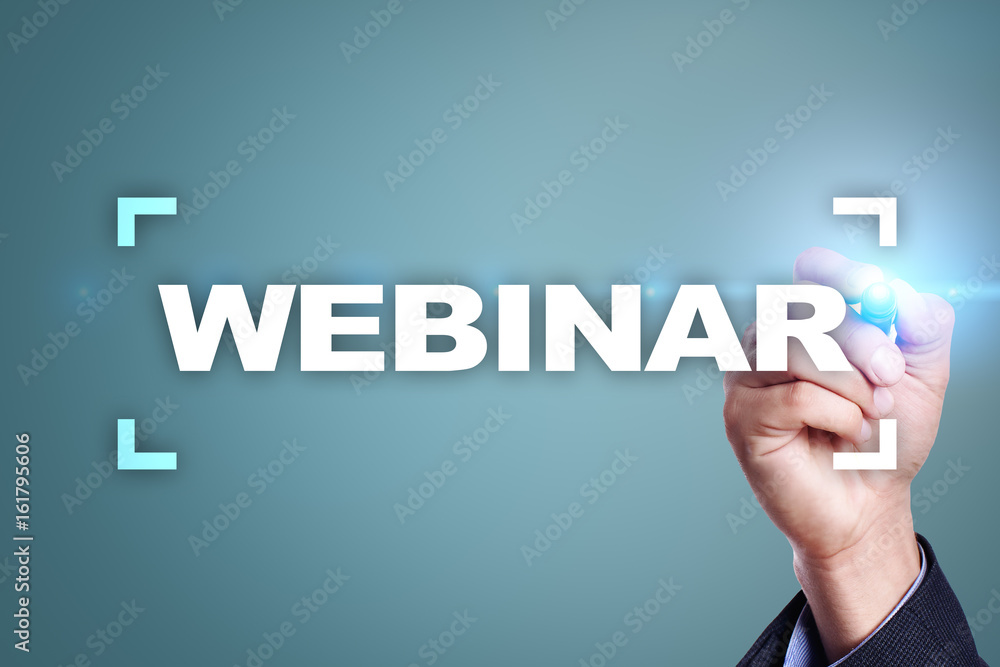 Webinar. E-Learning, Online Education concept. Personal development. Webinar. E-Learning, Online Education concept. Personal development.