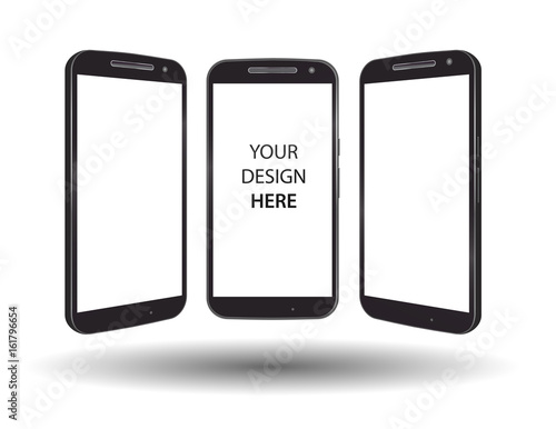smartphone mock up set.