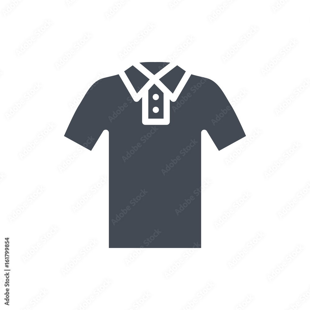 Shirt Polo Clothes silhouette Icon Shirt Polo Clothes silhouette Icon