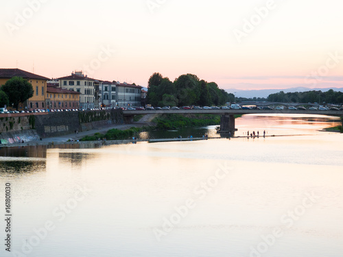 river sunset