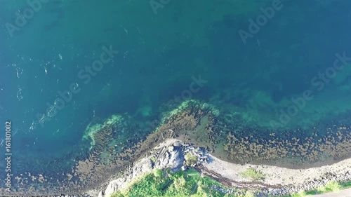 Flug über Loch Creran im Bereich der Creran Brücke, Argyll, Schottland photo