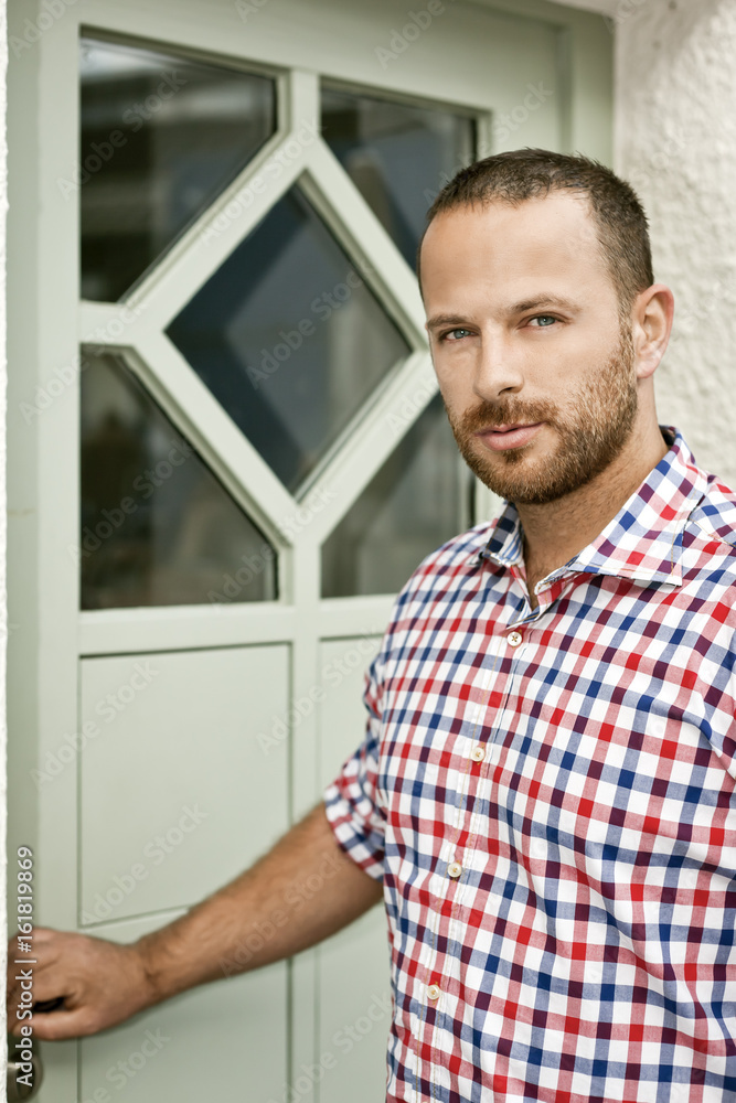 Fototapeta premium man with beard