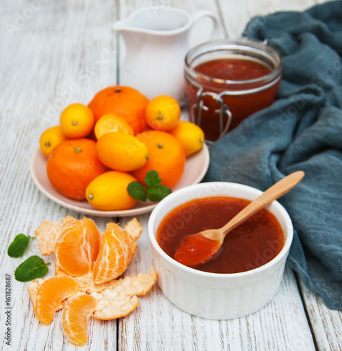 Delicious mandarine jam