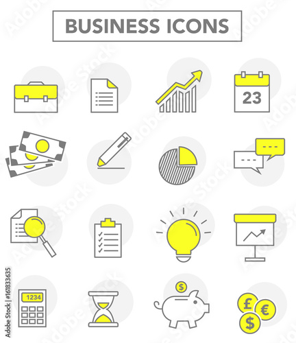 Business icons