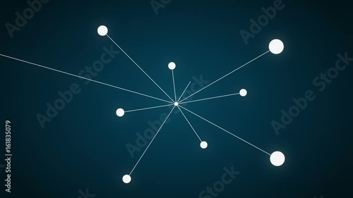 Dots connecting line, dots makes global world map, internet of things.2.