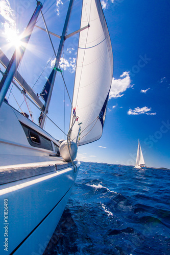 Sailing in Adriatic © Sergii Gulenok