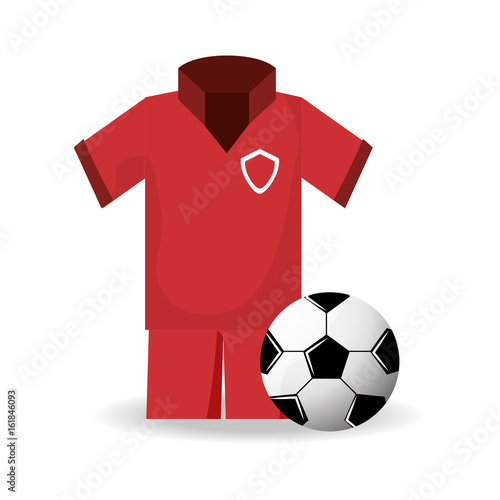 Fototapeta Naklejka Na Ścianę i Meble -  football soccer sport game to competition vector illustration