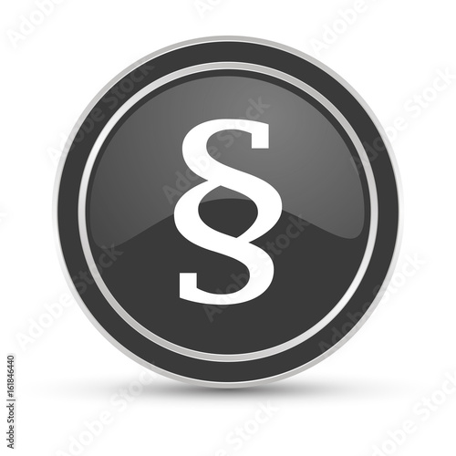 Schwarzer Button - Paragraph