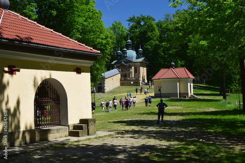 Naklejka Kalwaria - dróżki
