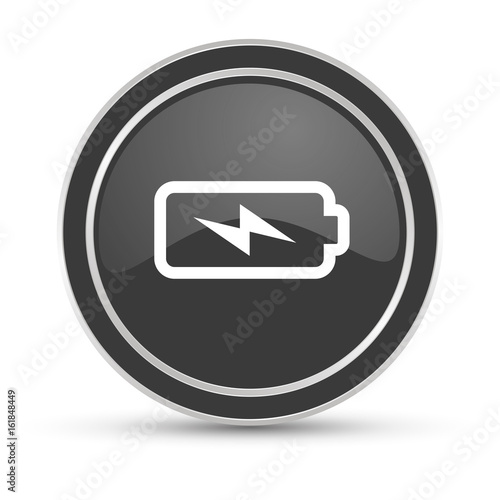 Schwarzer Button - Batterie