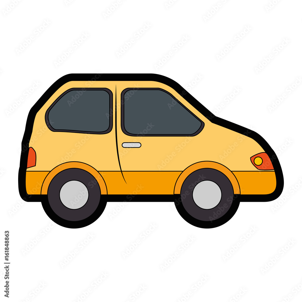 isolated particular car icon vector illustration graphic design