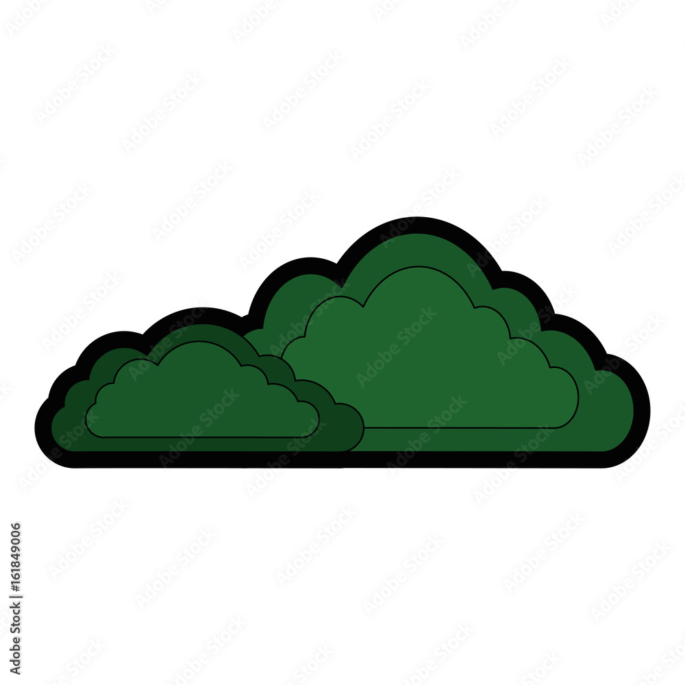 isolated cute bush icon vector illustration graphic design isolated cute bush icon vector illustration graphic design