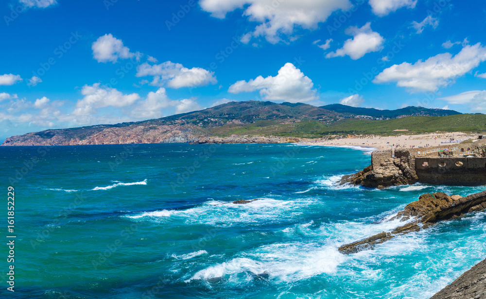 Fototapeta premium Atlantic ocean coast in Portugal