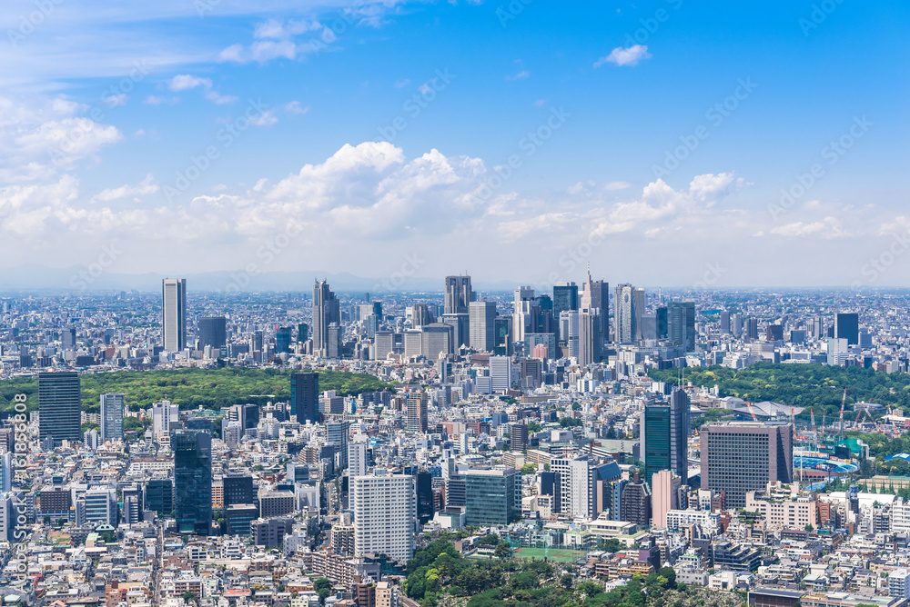 新宿副都心の高層ビル