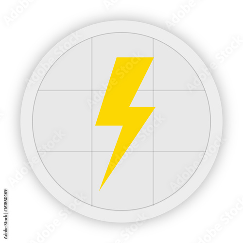 Icon Schaltfläche - Blitz