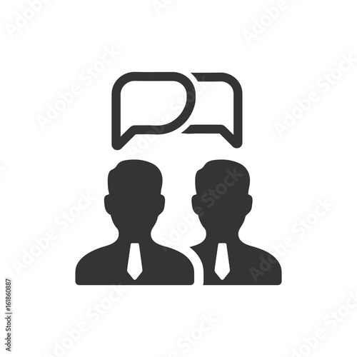Business Discussion Icon