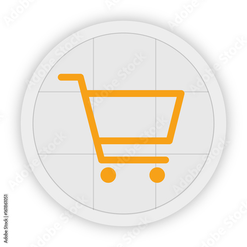 Icon Schaltfläche - Einkaufswagen - Warenkorb