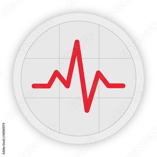 Icon Schaltfläche - Herzschlag