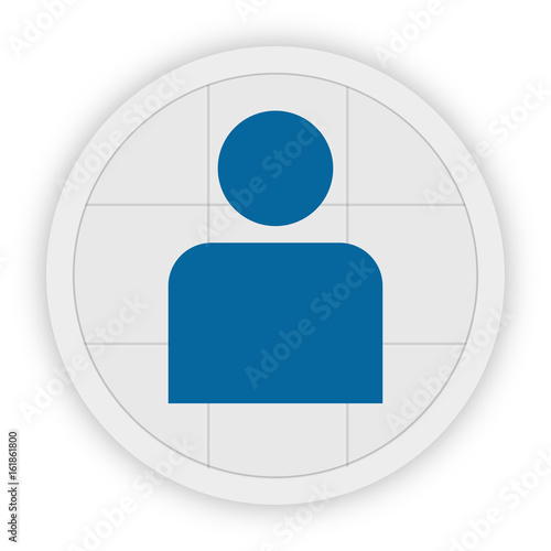 Icon Schaltfläche - Person - Profilbild