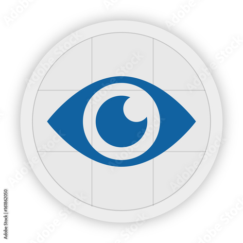 Icon Schaltfläche - Auge - Nachforschung
