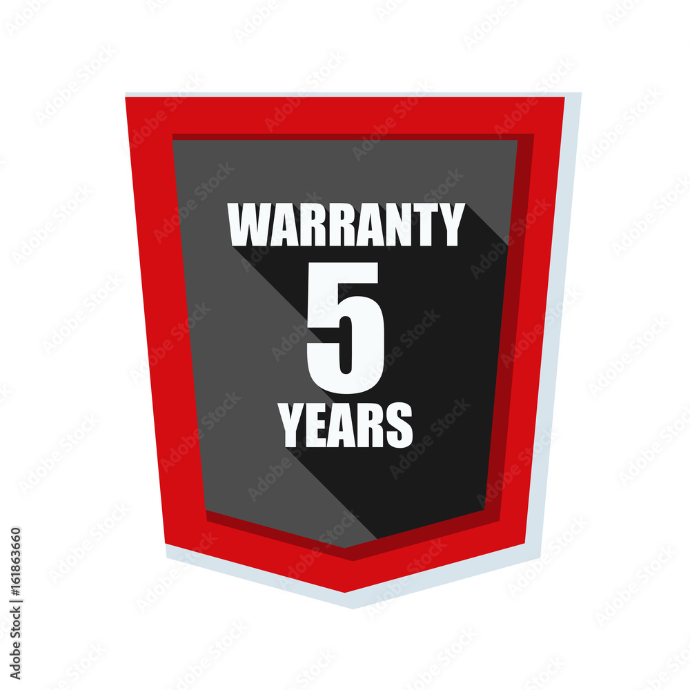 5 years warranty shield