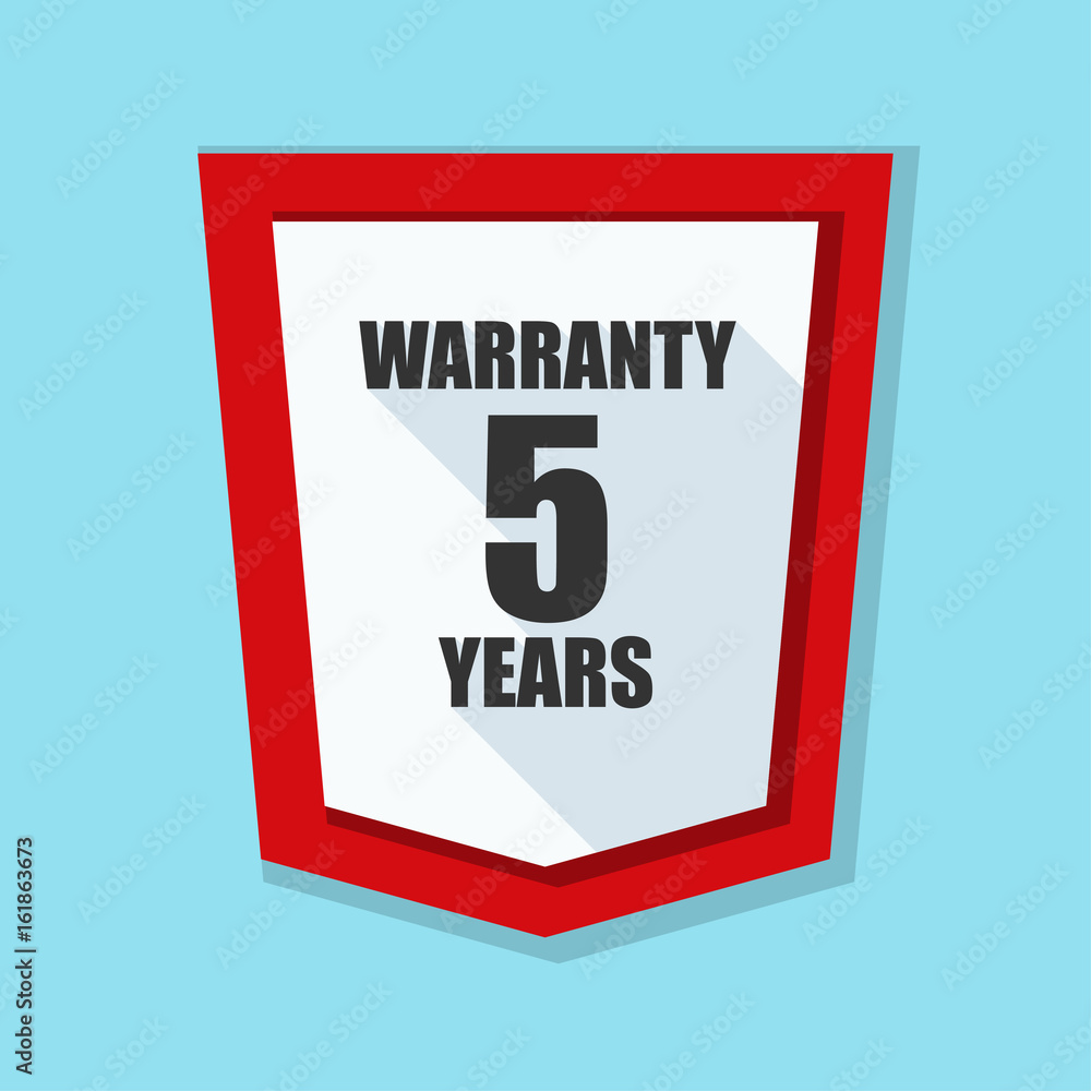 5 years warranty shield