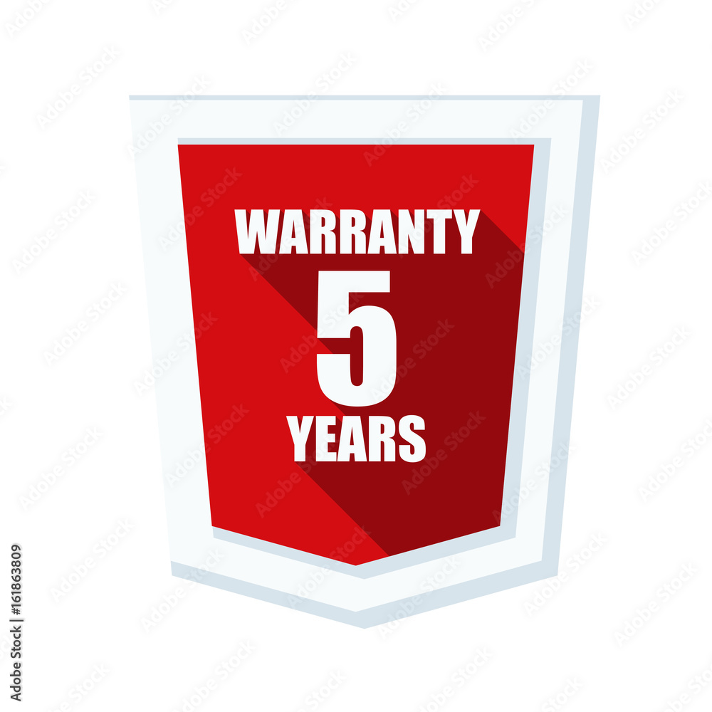 5 years warranty shield