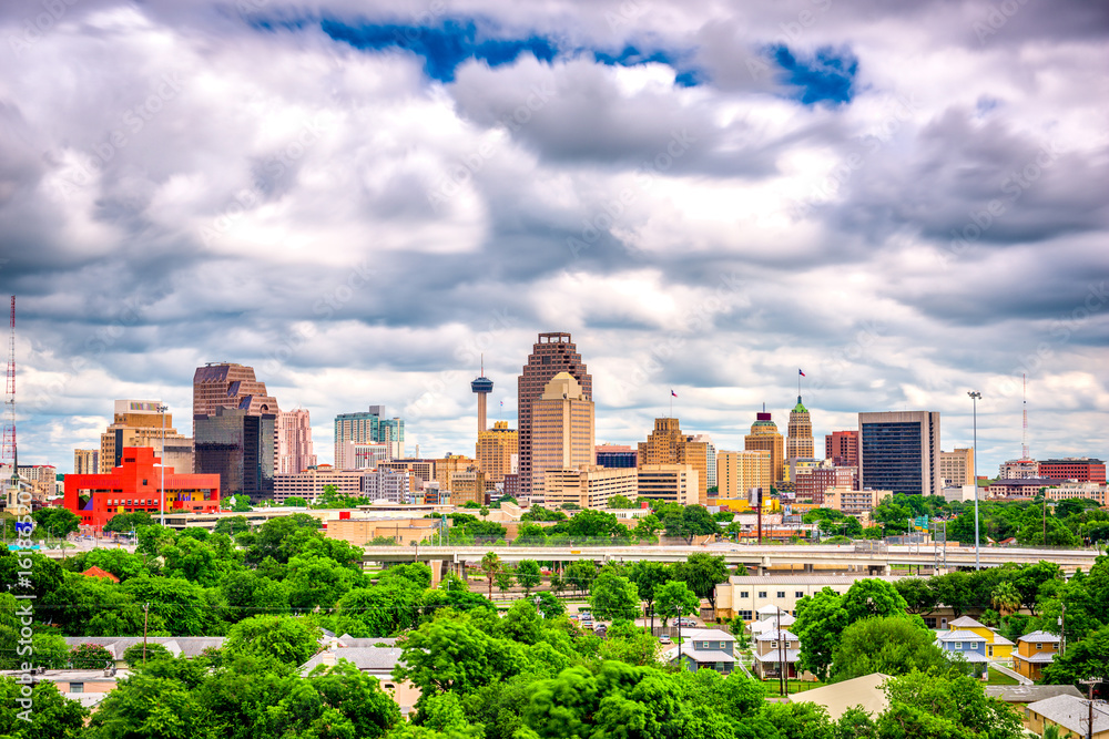 San Antonio, Texas, USA Skyline