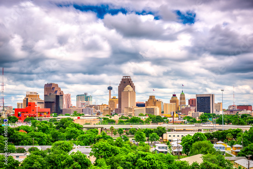 San Antonio, Texas, USA Skyline