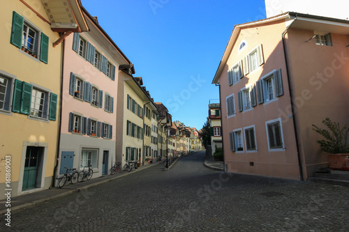 Streets and buildings from Aarau, Switzerland