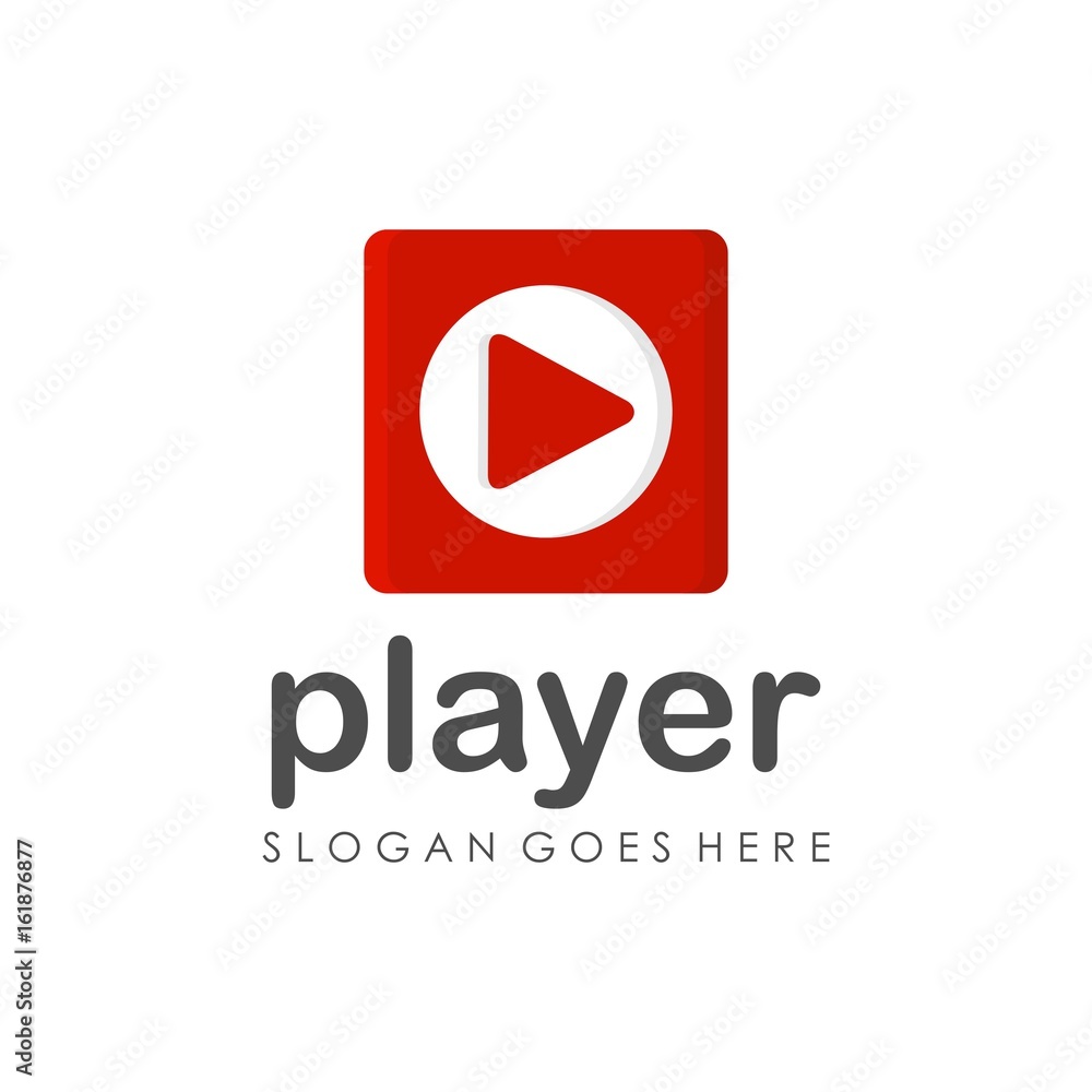 Play logo design vector Play logo design vector