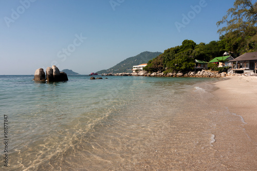 Sairee Beach on Koh Tao, Thailand photo