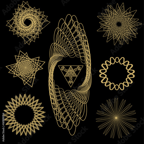 Polyhedral geometric shapes