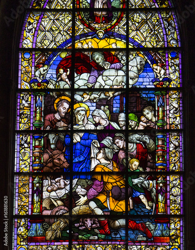 interiors of Seville cathedral  Seville  Andalusia  spain