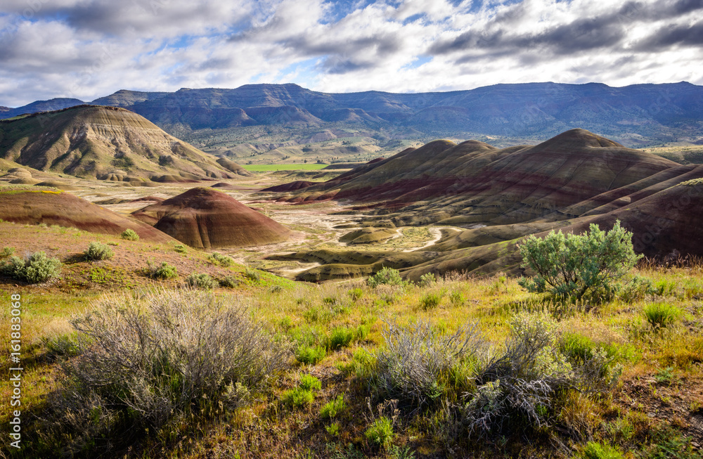 The Landscape of John Day Fossil Beds National Monument The Landscape of John Day Fossil Beds National Monument