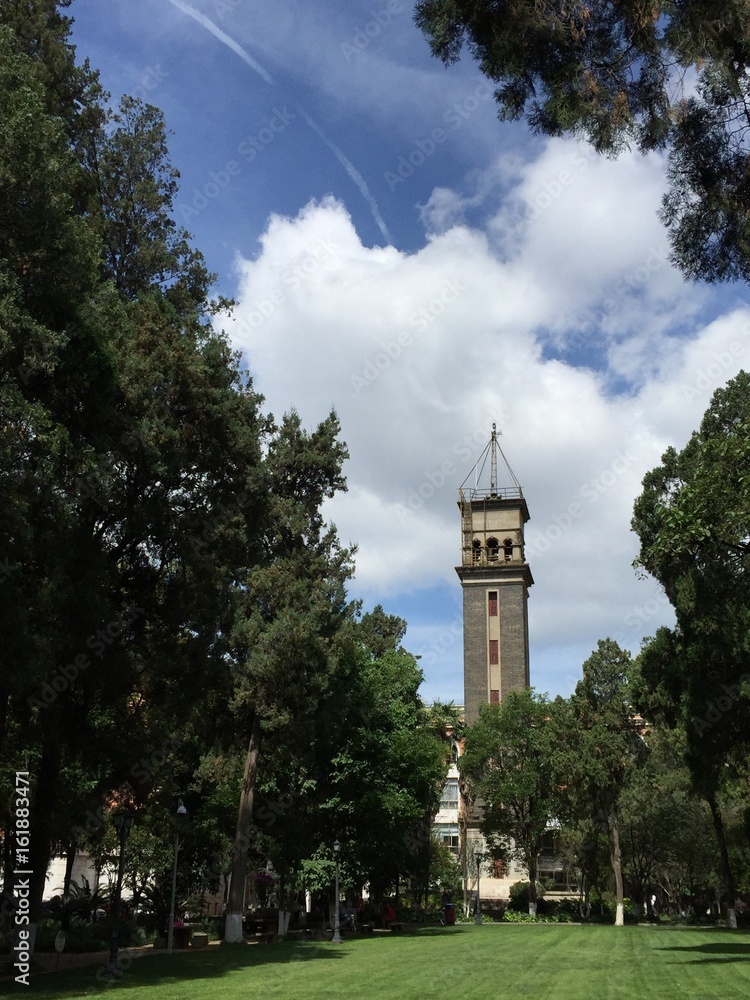 tower in Yunnan University, Yunnan, China
