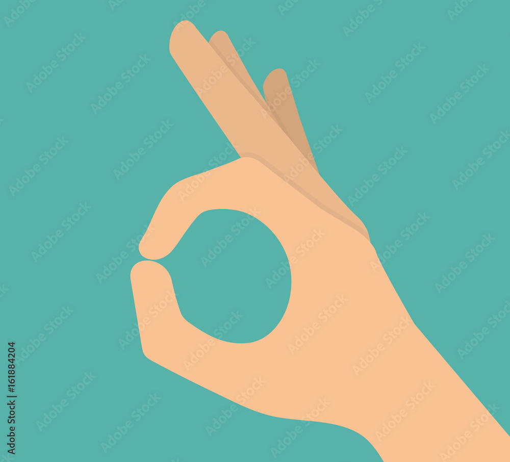 Perfect hand sign Perfect hand sign