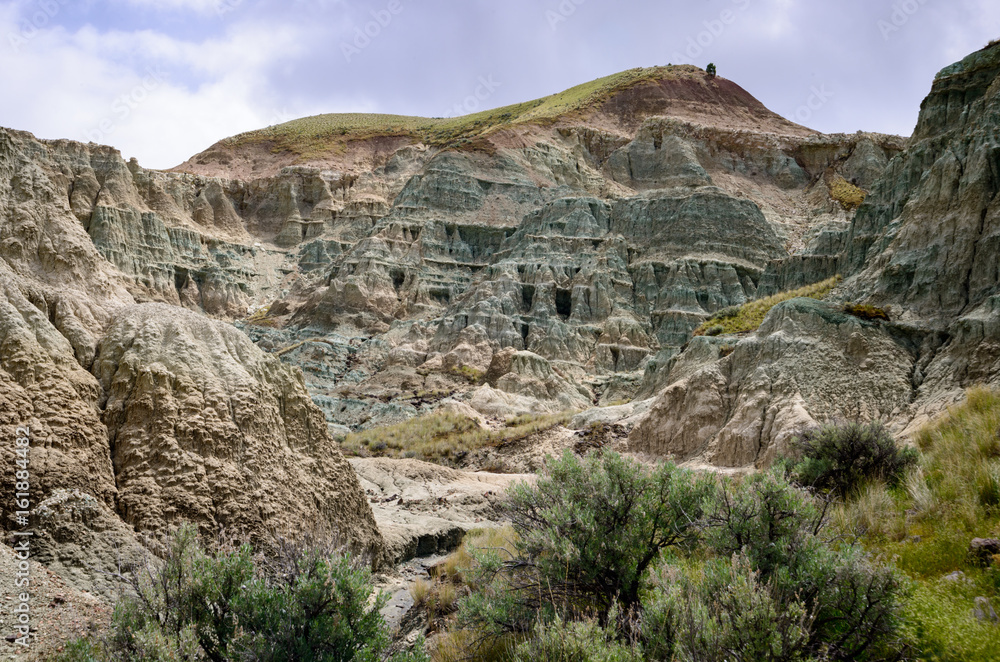 Blue Painted Landscape, John Day Fossil Beds National Monument Blue Painted Landscape, John Day Fossil Beds National Monument