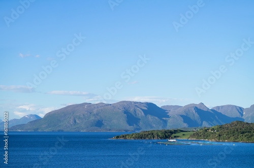 Norwegian fjord landscape (Julsundet)