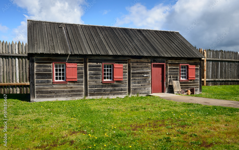 Log Cabin at Fort Vancouver National Historic Site Log Cabin at Fort Vancouver National Historic Site