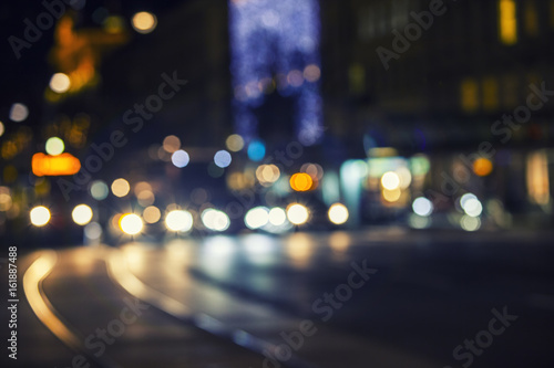 city night traffic 