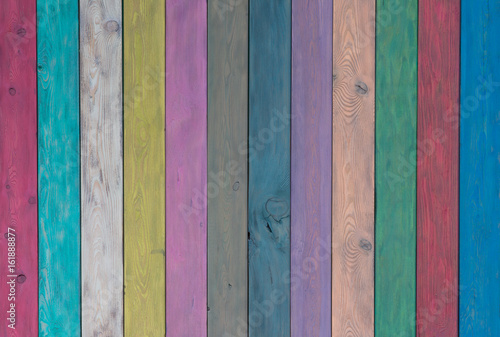 Color Barn Wooden Wall Planking Texture. Old Solid Wood Slats Rustic Shabby Background. Faded Natural Wood Board Panel Structure.Vertical wooden boards close-up