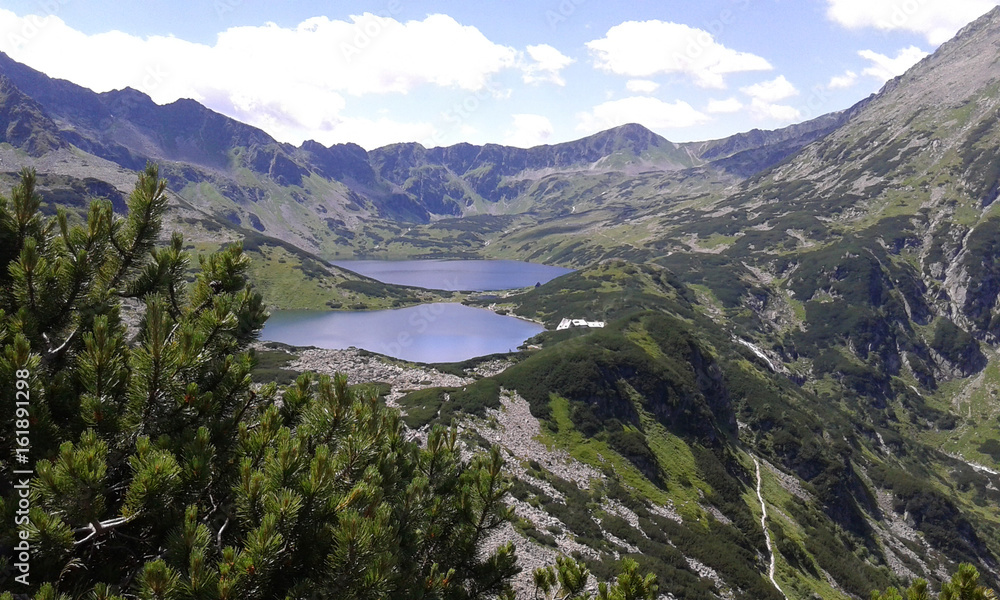 góry Tatry - Dolina Pięciu Stawów góry Tatry - Dolina Pięciu Stawów