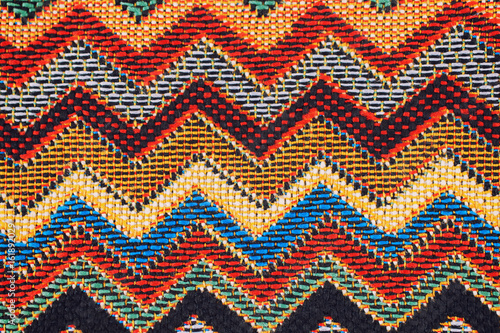 Wallpaper Mural Texture of  fabric with  traditional Mexican pattern Torontodigital.ca