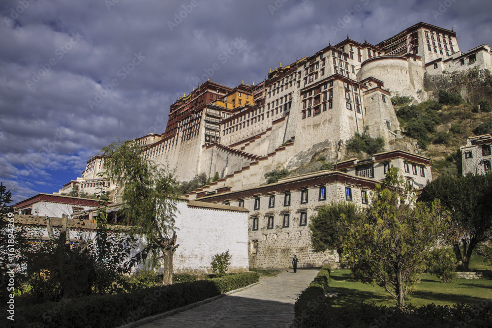 Potala Palace, in the Tibet Autonomous Region, Lhasa, Tibet, China Potala Palace, in the Tibet Autonomous Region, Lhasa, Tibet, China